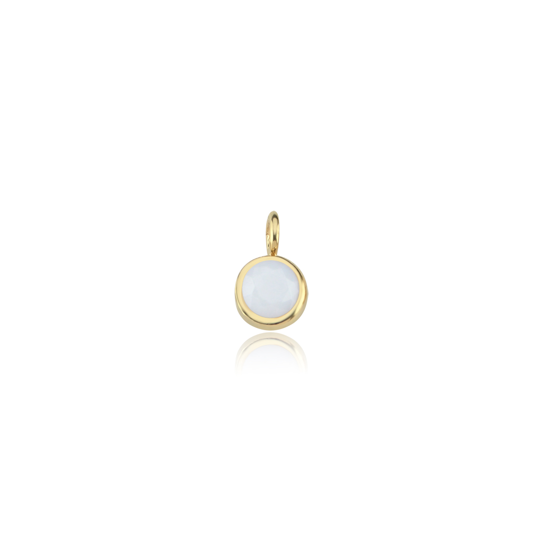 Terazi Burcu Opal Charm - 1