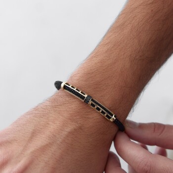 Ters Düz Model Erkek Bileklik - 3