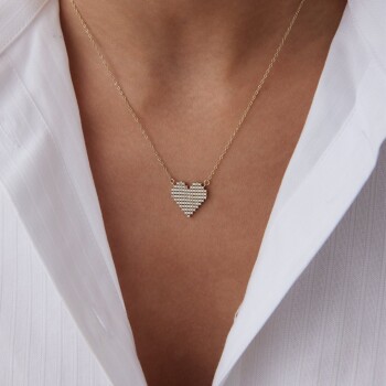 Tetris Kalp Kolye - Rayna