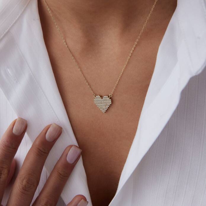 Tetris Kalp Kolye - 2