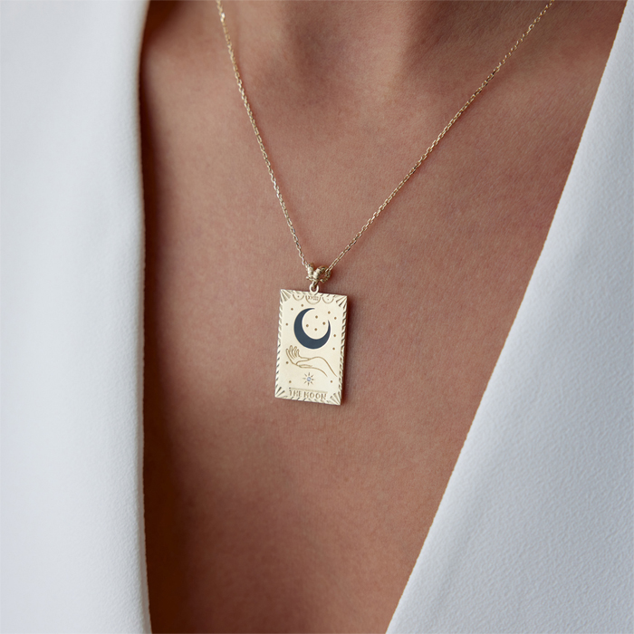 The Moon Tarot Kolye - Simoro