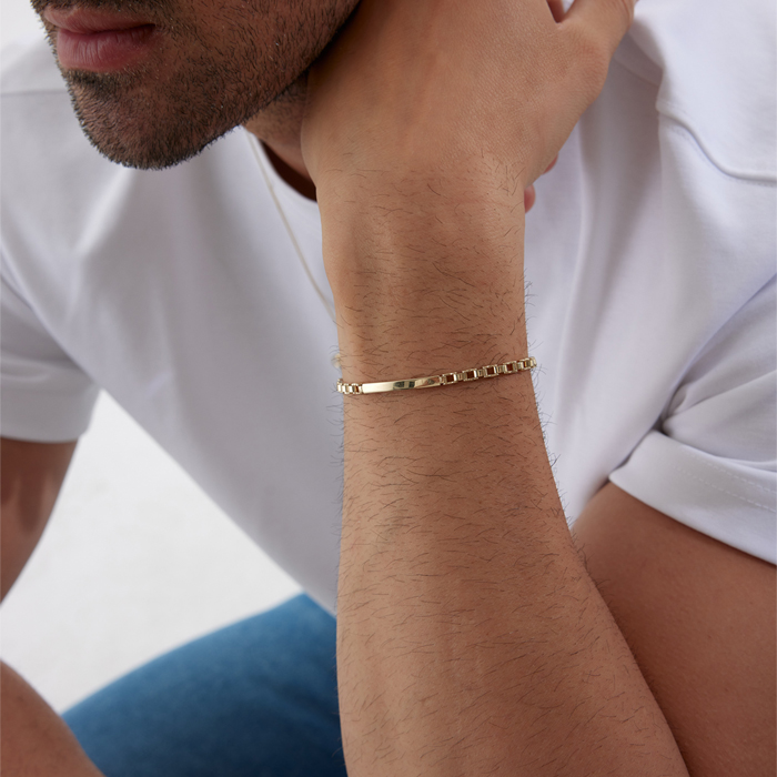 Thin Line Bileklik - Milan