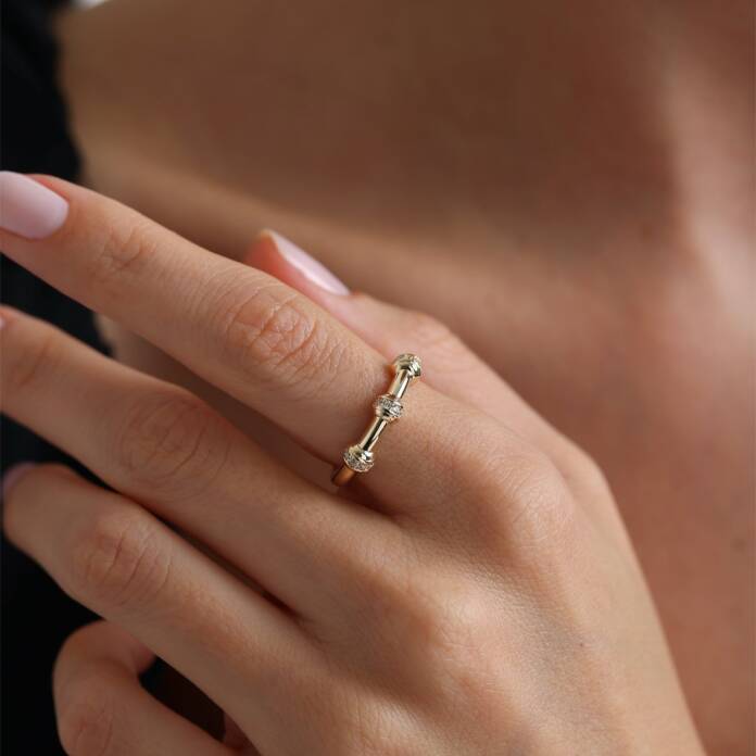 Three Ball Yüzük - 1