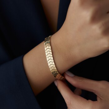 Timsah Derisi Bileklik - Mazi