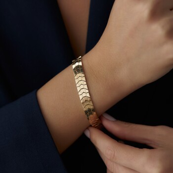 Timsah Derisi Bileklik - Mazi (1)