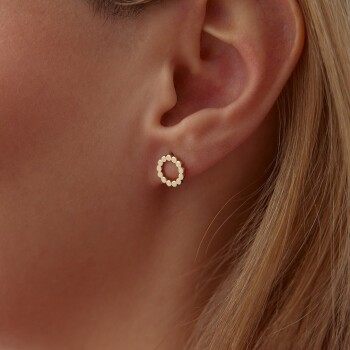 Top Çember Küpe - Rayna