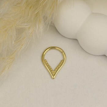 Toplu Damla Helix Piercing - 4