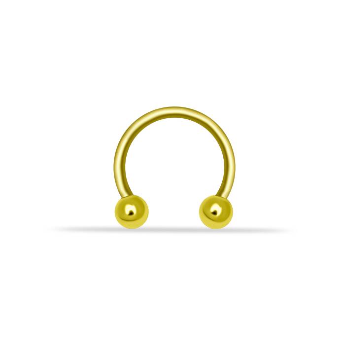 Toplu Minimal Yarım Halka Piercing - 1