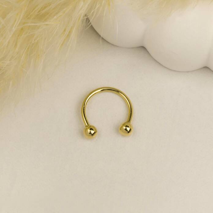 Toplu Minimal Yarım Halka Piercing - 2