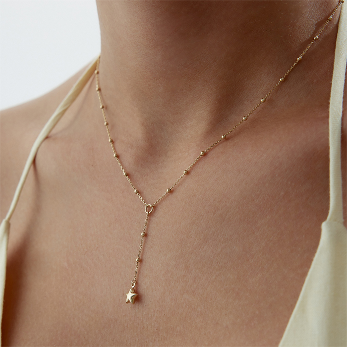 Toplu Yıldız Sallantılı Kolye - RİTİM (1)