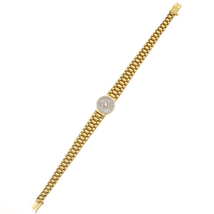 Trapez Kordon Bileklik - 4