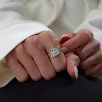 Trapez Kordon Yüzük - Cemart (1)