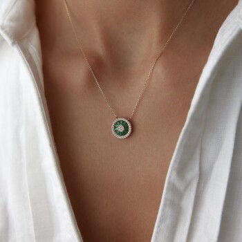 Trapez Nature Kolye - Cemart