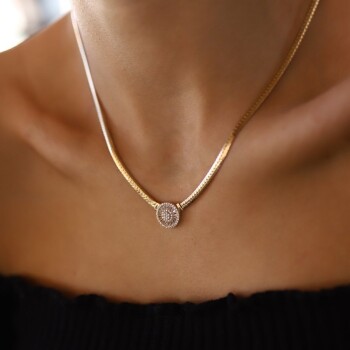 Trapez Snake Baget Kolye - Alen