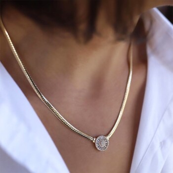 Trapez Snake Baget Kolye - Alen (1)