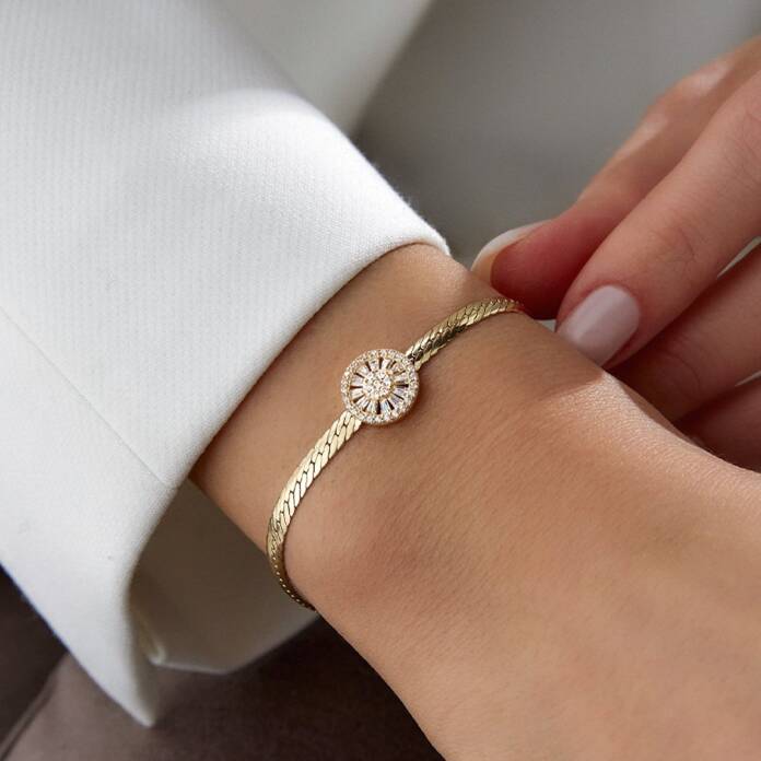 Trapez Snake Bileklik - 1