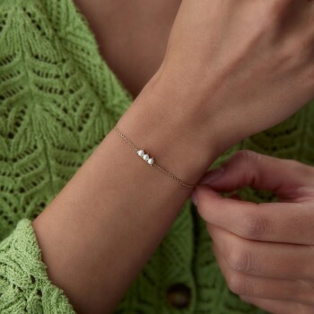 Tria İnci Bileklik - Garo (1)