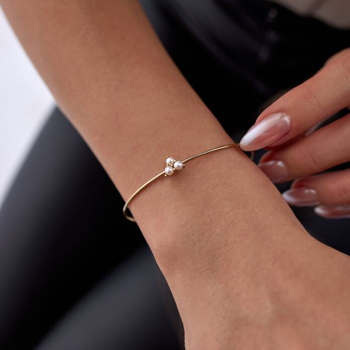 Tria İnci Tel Kelepçe - 2