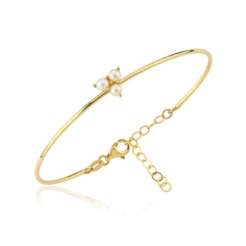 Tria İnci Tel Kelepçe - 3