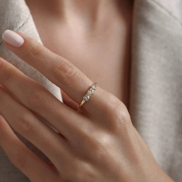 Tria Stone Yüzük - 1