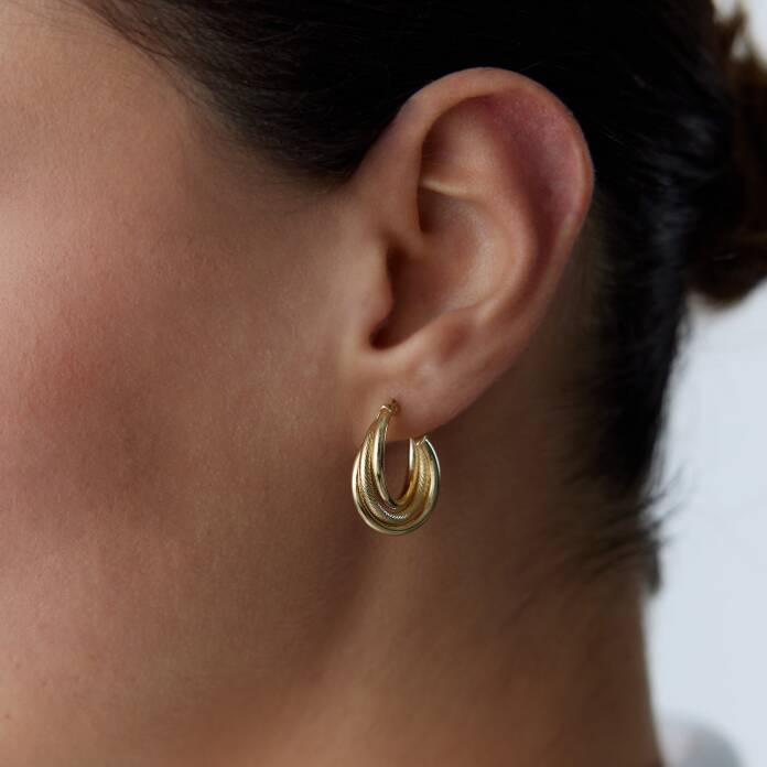 Tria Sweet Halka Küpe - 1