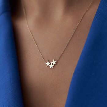 Tria Yıldız Kolye - Rayna