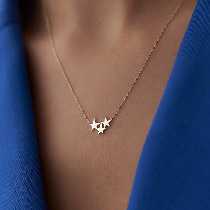 Tria Yıldız Kolye - 1