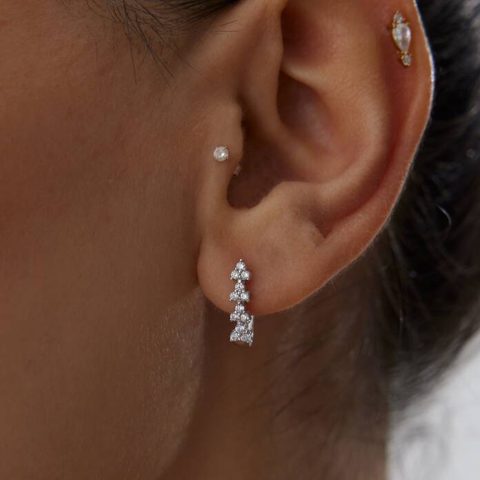 Triangle Taşlı Set - 4