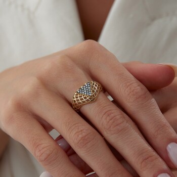 Tringle Kafes Yüzük - Alen (1)