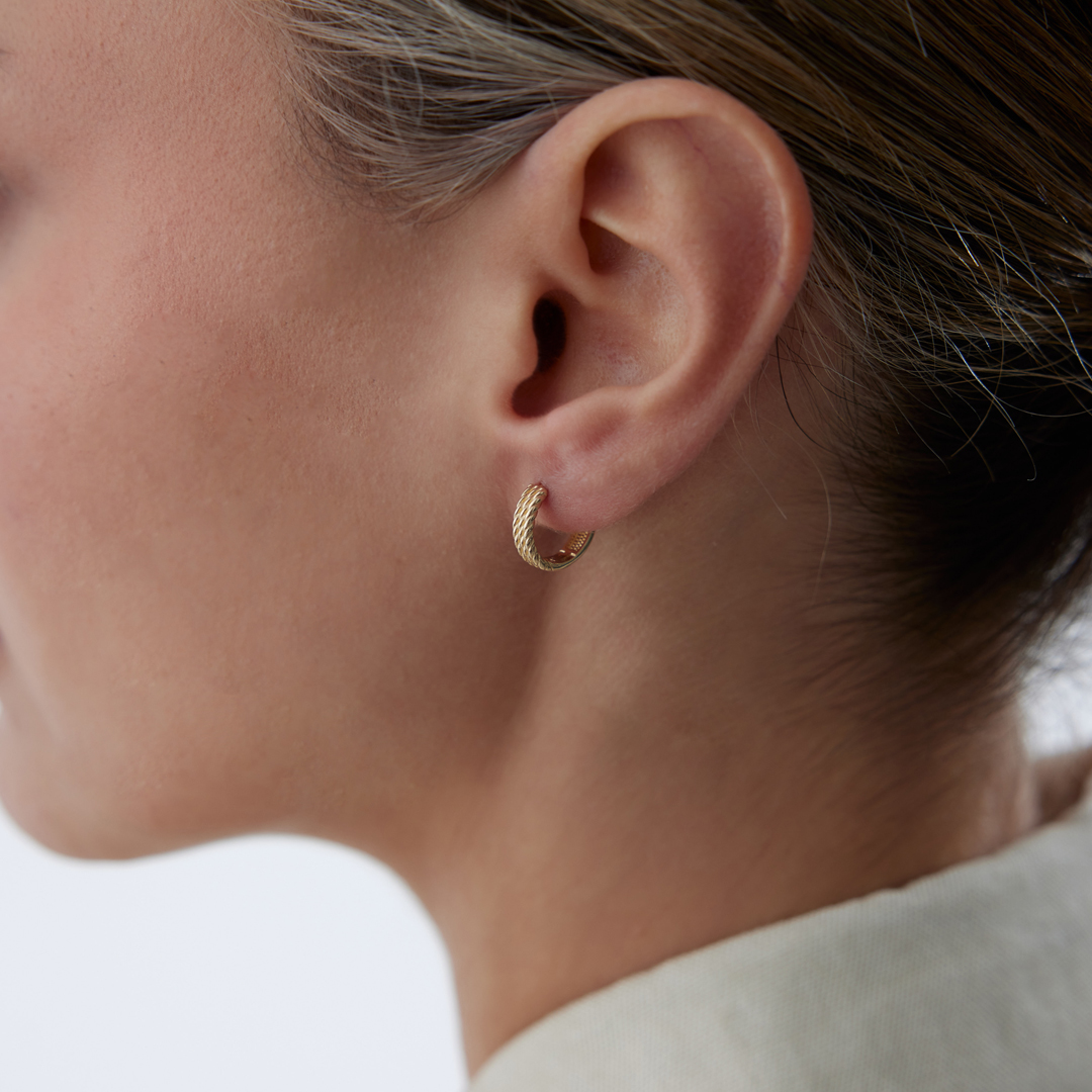 Triple Burgu Küpe - 2