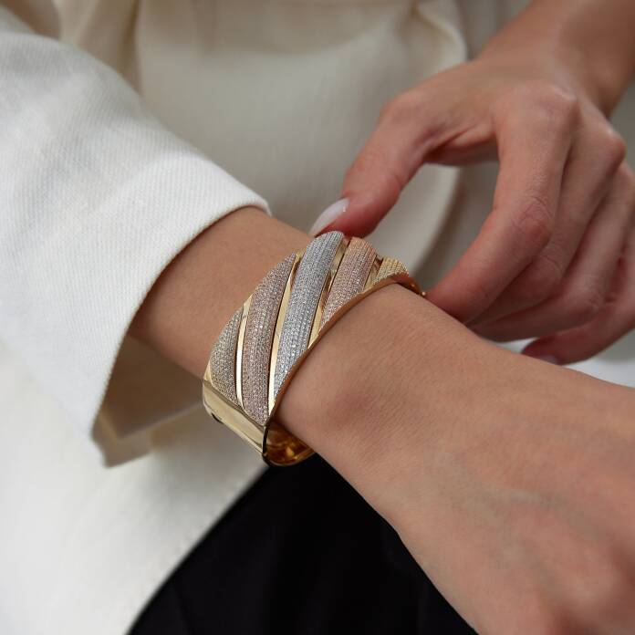 Triple Color Line Kelepçe - 2