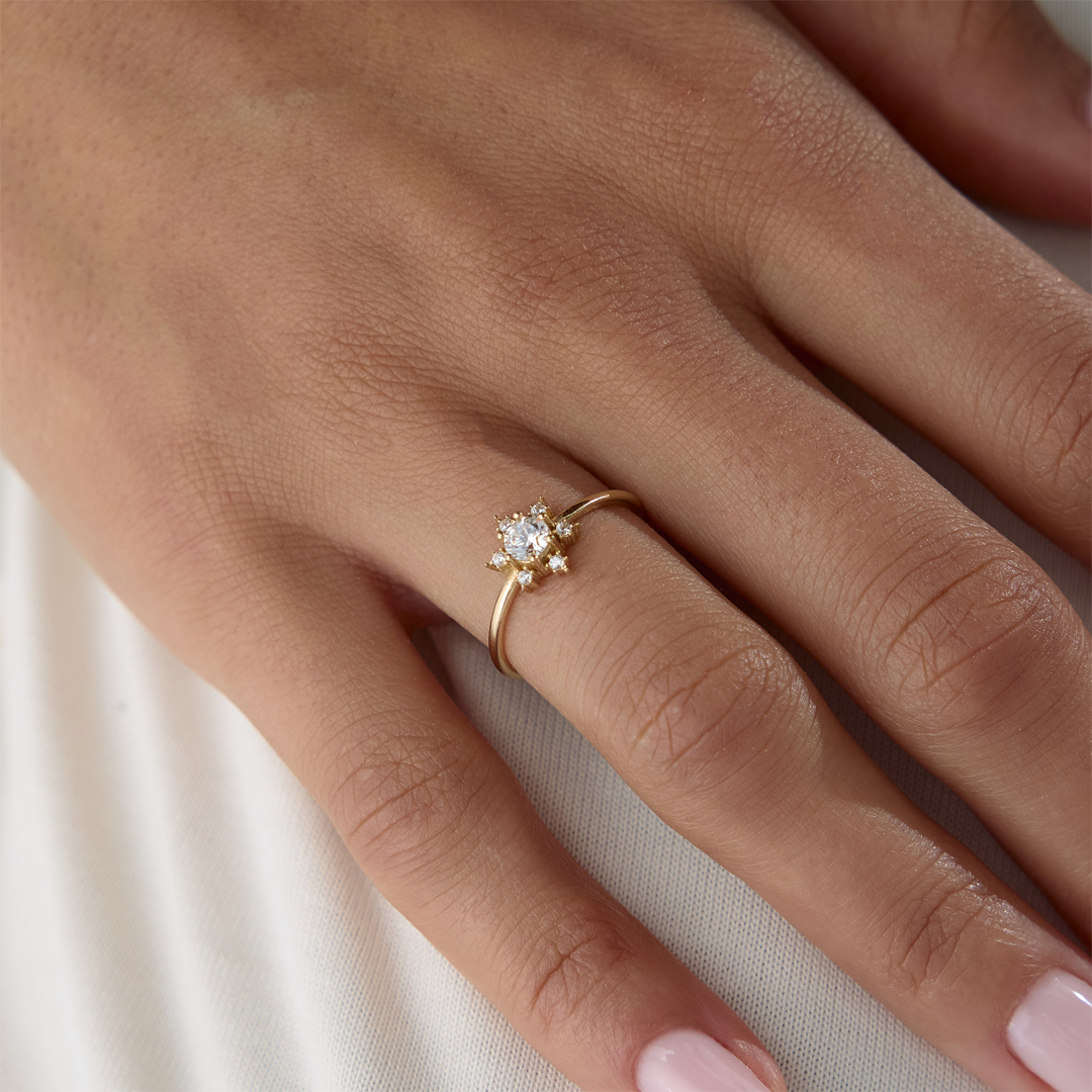 Triselle Tektaş Yüzük - 3