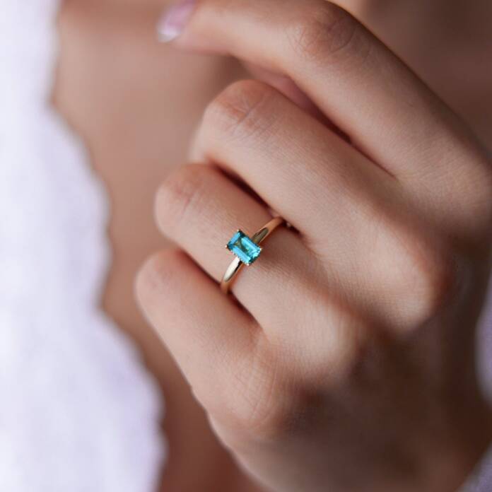 Turkuaz Baget Yüzük - 1