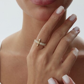 Twin Ok Yüzük - Rayna