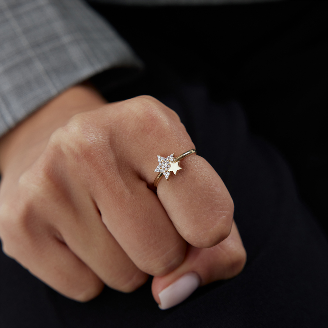 Twin Star Yüzük - 2