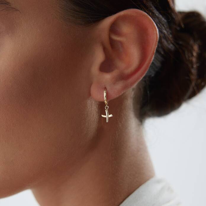 Twin Sticks Küpe - 1