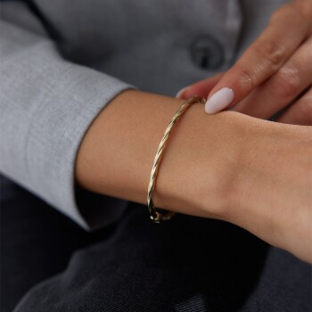 Twist Elegance Burgu Kelepçe - Milan