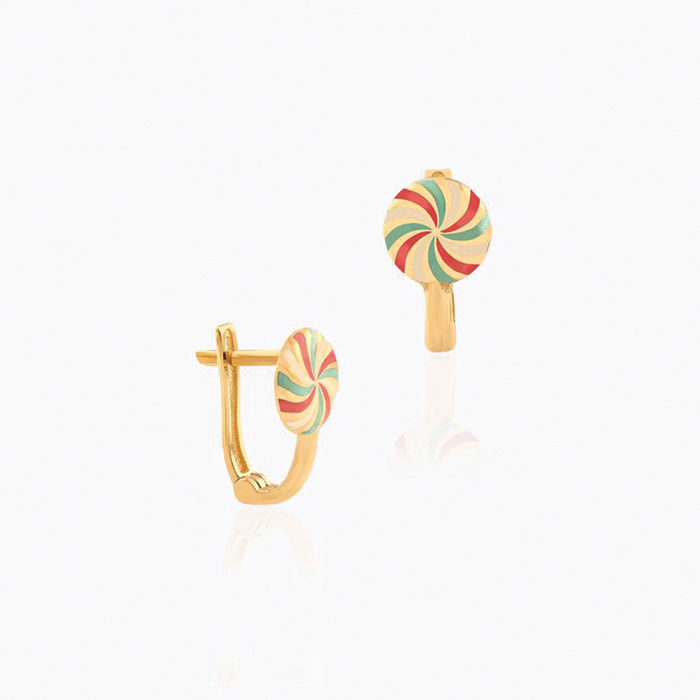 Twist J Çocuk Küpesi - Melike