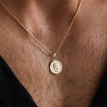 Type 1 Madalyon Erkek Kolye - Koçak (1)