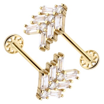 Üç Baget Yol Model Tragus Piercing - Alen (1)