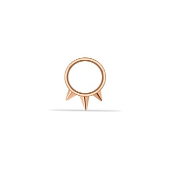 Üç Diken Motifli Helix Piercing - Dianora