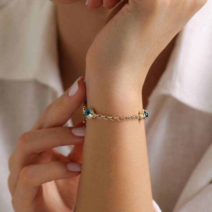 Üç Gözlü Nazar Bileklik - 3