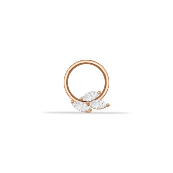 Üç Markiz Taşlı Helix Piercing - Dianora