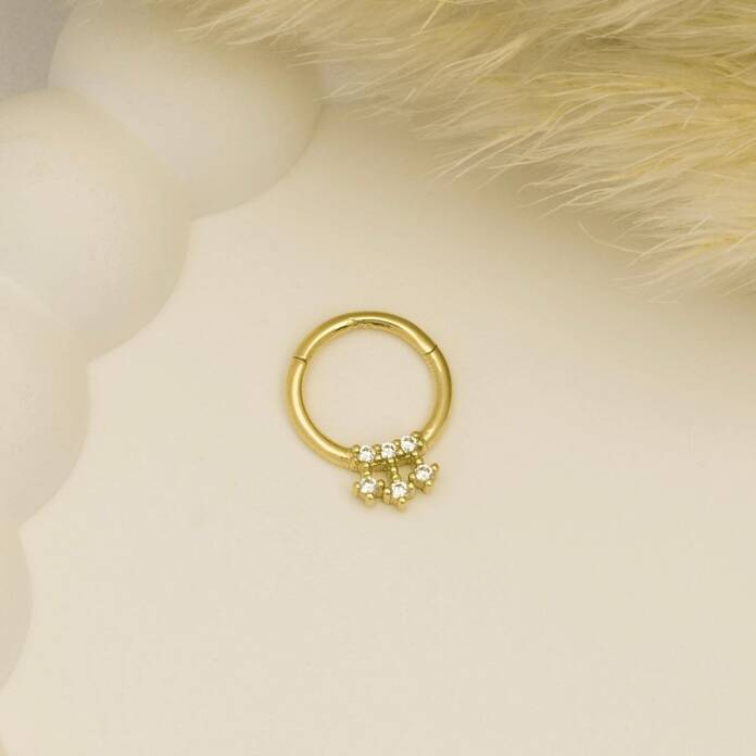 Üç Ok Helix Piercing - 3