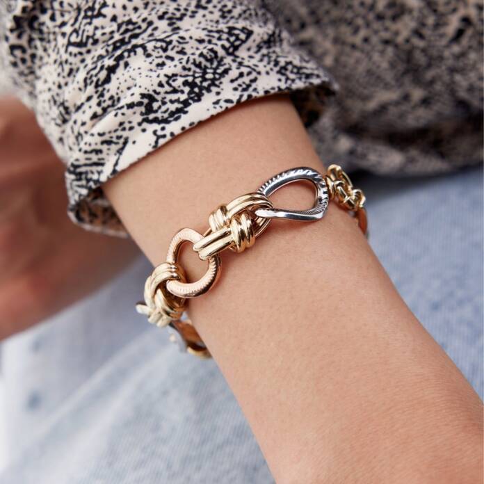 Üç Renk Hallow Bileklik - 1