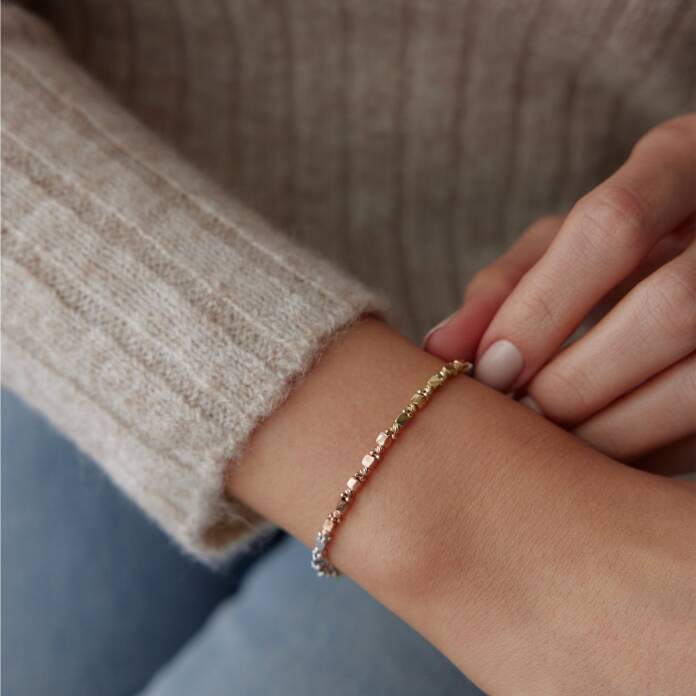 Üç Renk Küp ve Dorica Bileklik - 1