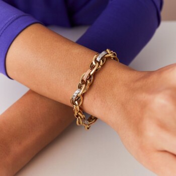 Üç Renkli Hallow Bileklik - Özer (1)