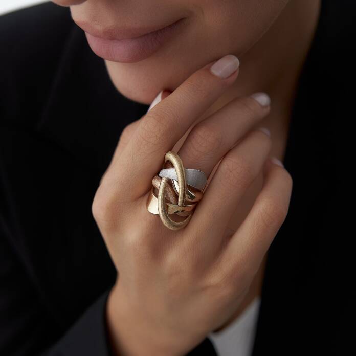 Üç Renkli Simli Yüzük - 1