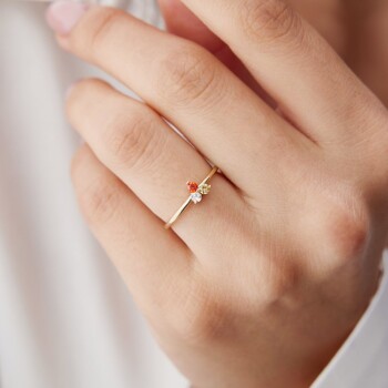 Üç Renkli Yüzük - Alen