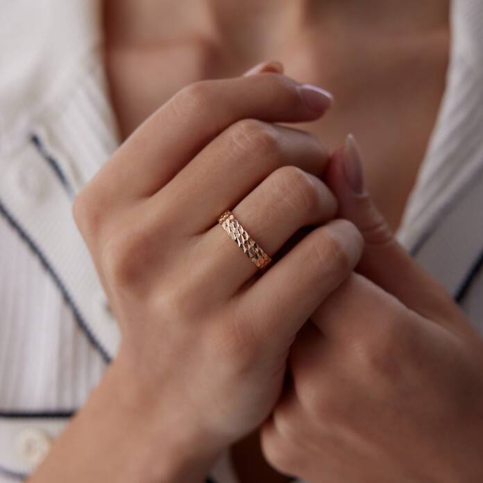 Üç Sıra Burma Yüzük - 1